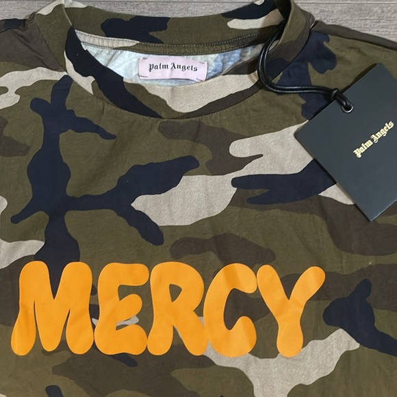 Palms Angels Camo Logo T-Shirt - Picture 2 of 3